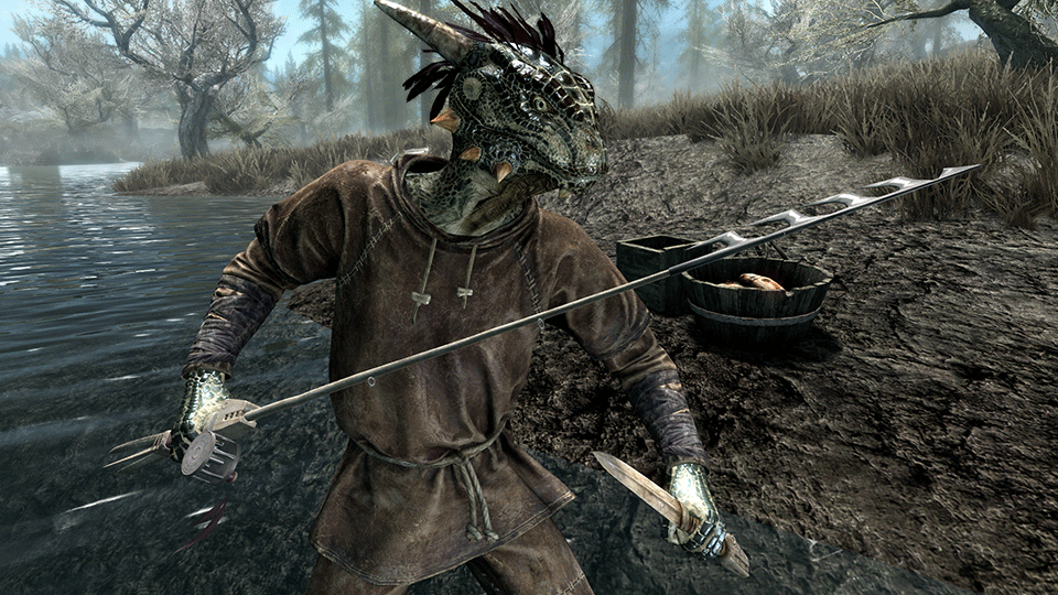 Skyrim fishing How to get a fishing rod, fishing spot locations and